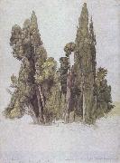 Samuel Palmer The Cypresses at the Villa d'Este oil painting picture wholesale